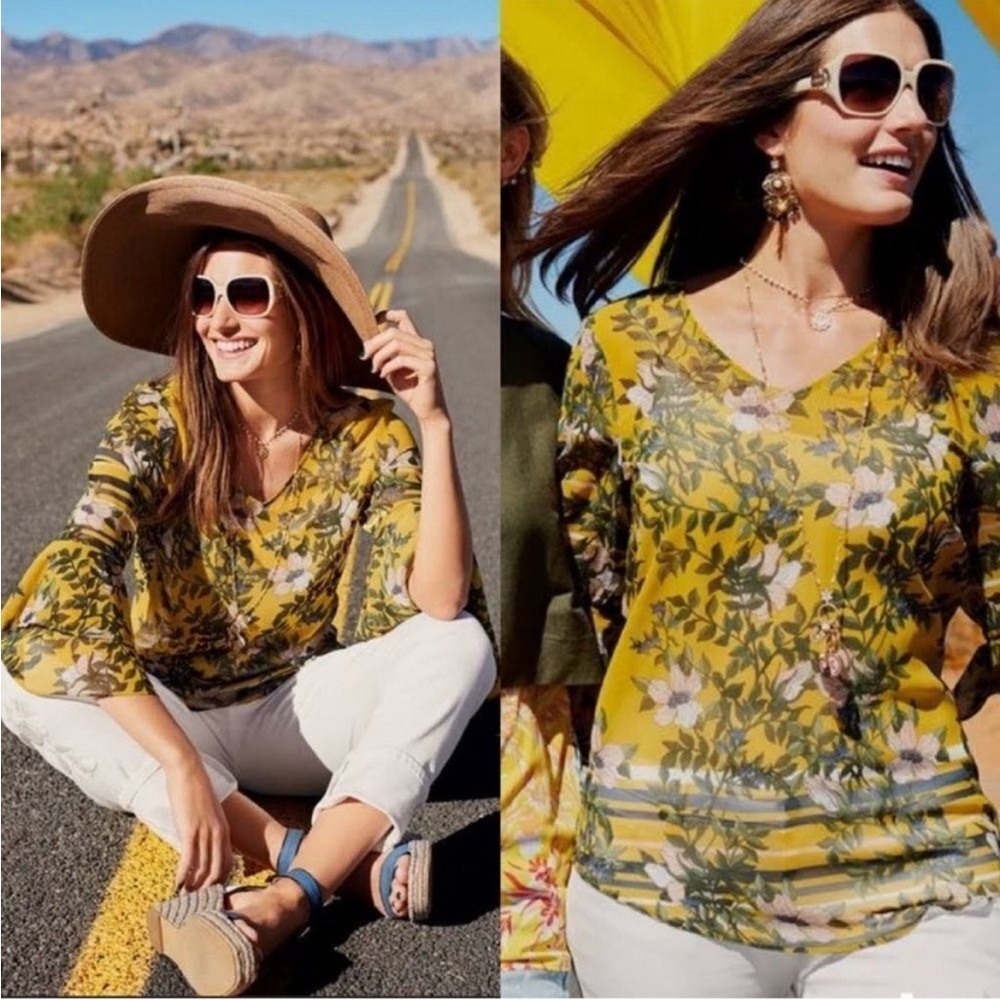 Cabi Scene blouse L